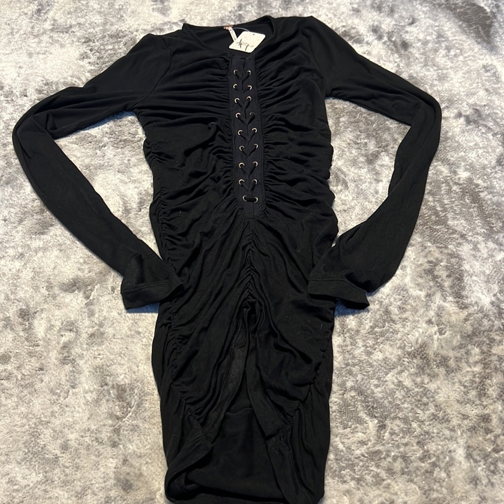 Free People Black Dress